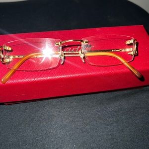 New Cartier “Big C” Rimless Designer Glasses